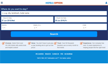 Tablet Screenshot of hotelsoption.com